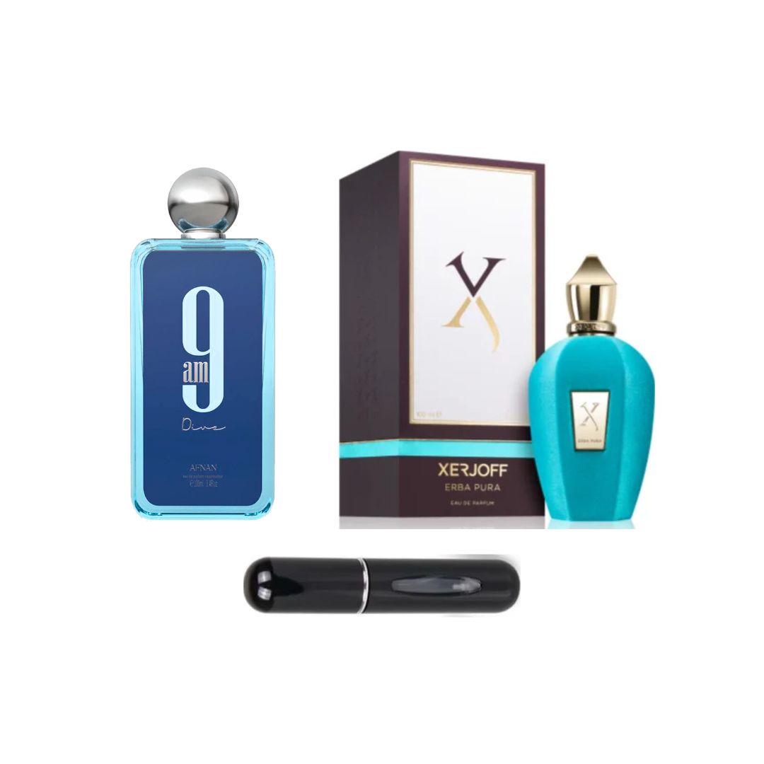 PERFUMES ERBAPURAESTUCHE+9AMDIVE+PERFUME